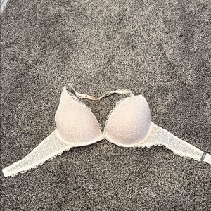 Aerie halter top white bra